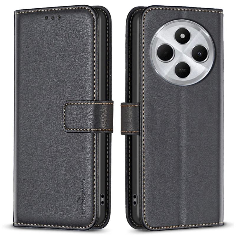 Bőrtok Poco C75 Klasszikus Binfen Szín