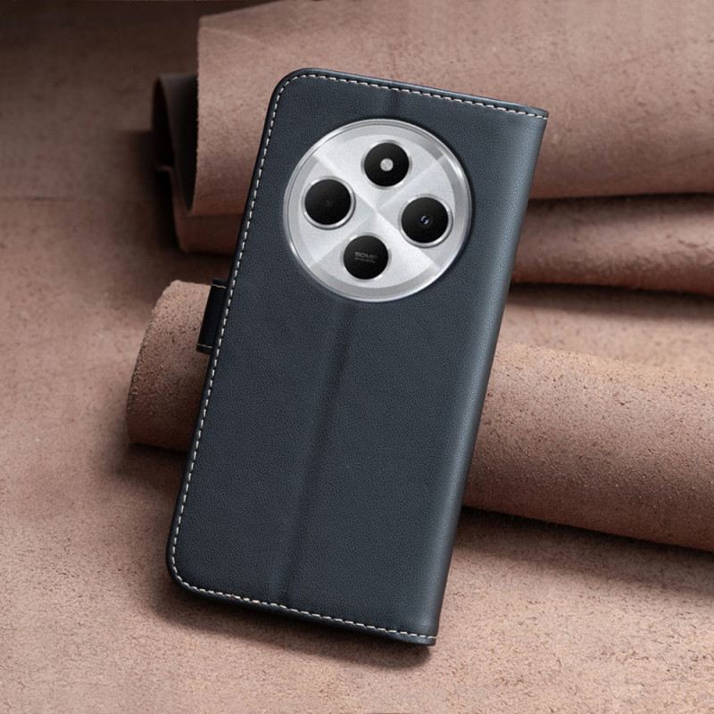 Bőrtok Poco C75 Klasszikus Binfen Szín