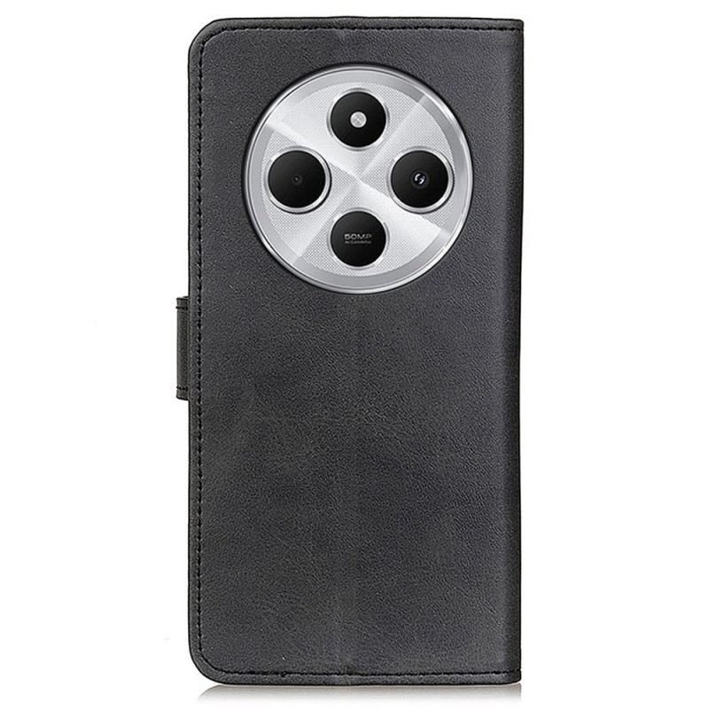 Bőrtok Poco C75 Matt Műbőr