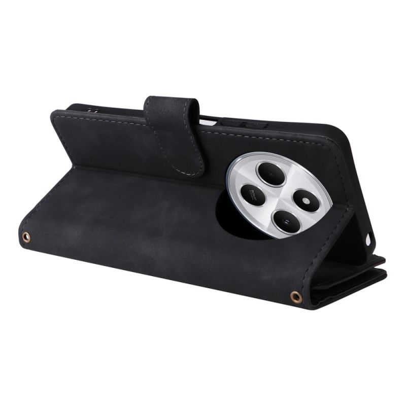 Bőrtok Poco C75 Multifunkcionális Pénztárca