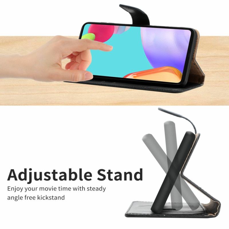 Bőrtok Poco C75 Nappa Bőr