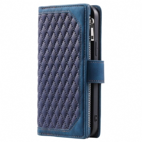 Bőrtok Poco C75 Steppelt Multifunkciós