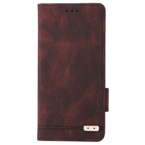 Bőrtok Poco C75 Vintage Dizájn