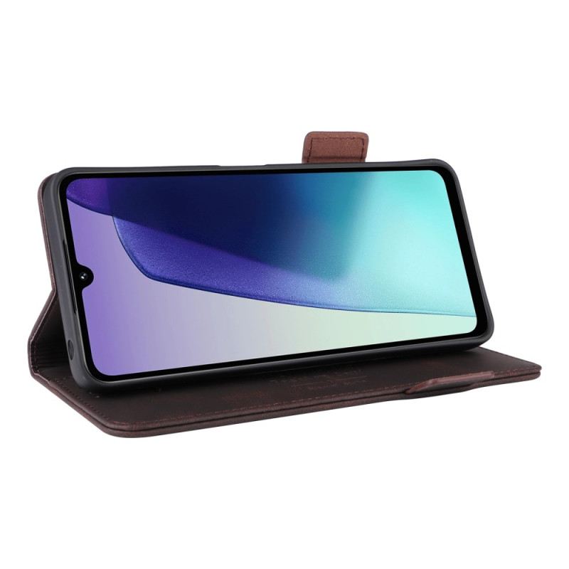 Bőrtok Poco C75 Vintage Dizájn