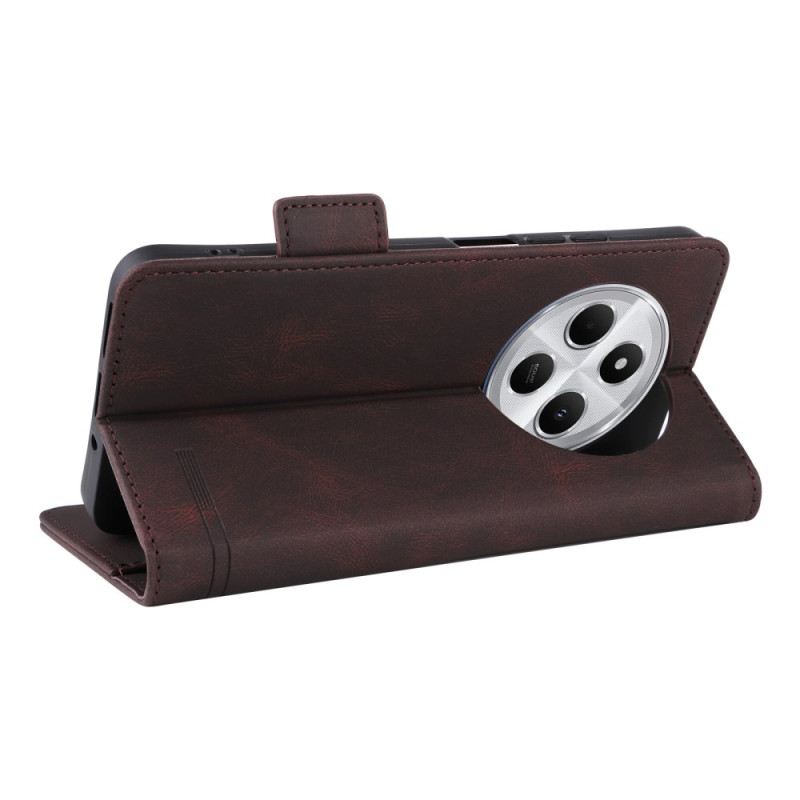 Bőrtok Poco C75 Vintage Dizájn