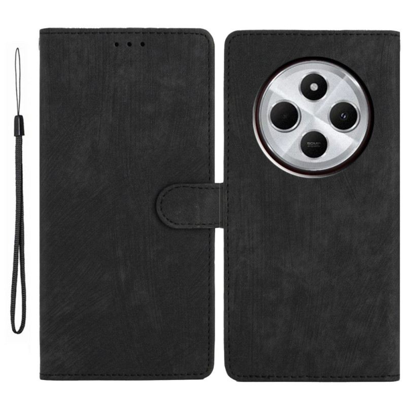 Fliptok Poco C75 Velúr Hatású Pánttal