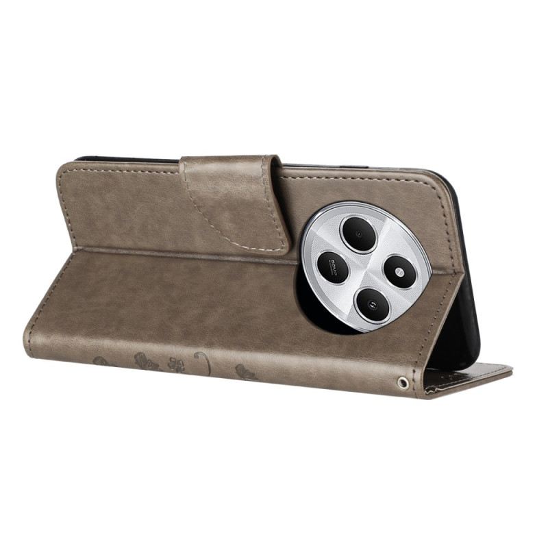 Fliptok Poco C75 Virágok És Pillangók Nyakpánttal