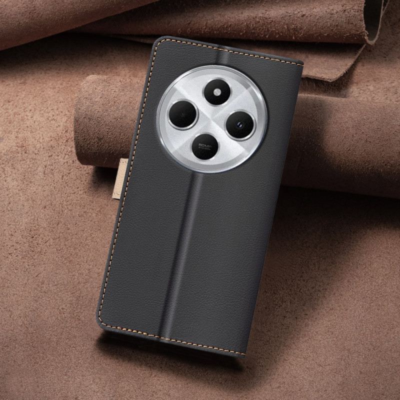 Kinyitható Bőrtok Poco C75 Kéttónusú Binfen Szín