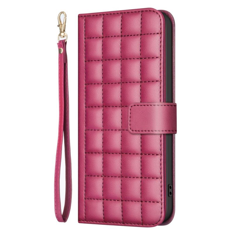 Kinyitható Tokok Poco C75 Binfen Színes Puffos Kabát Stílus