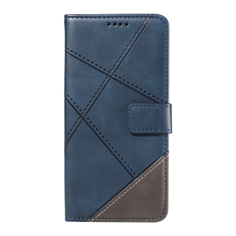 Kinyitható Tokok Poco C75 Kéttónusú Csíkok