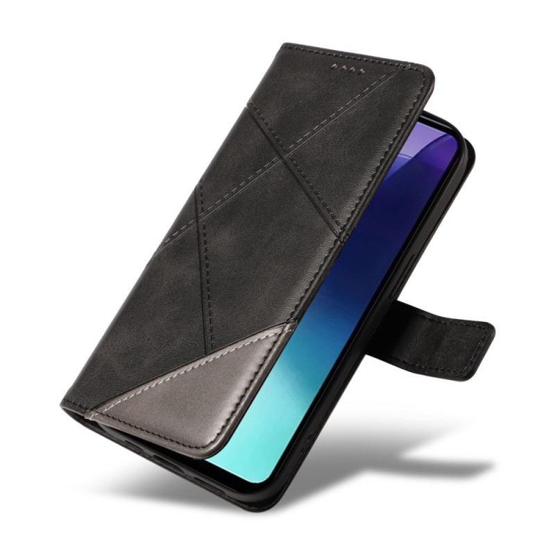 Kinyitható Tokok Poco C75 Kéttónusú Csíkok