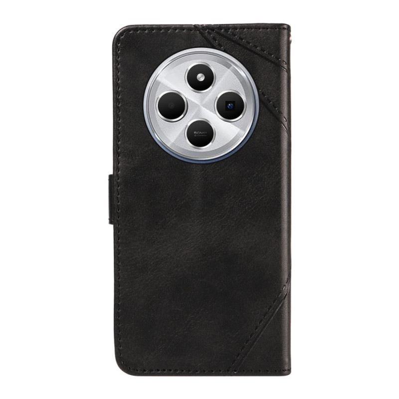 Kinyitható Tokok Poco C75 Kéttónusú Csíkok