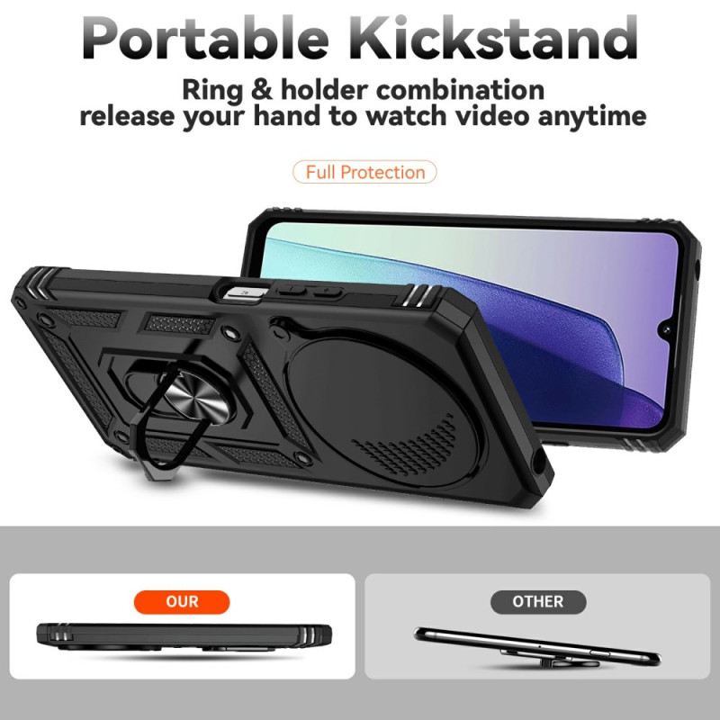 Tok Poco C75 Kadem Virágos És Strasszos Gyűrűtartó És Kameravédő