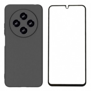 Tok Poco C75 Matt Szilikon Edzett Üveg Képernyővédővel Wanlonfeng