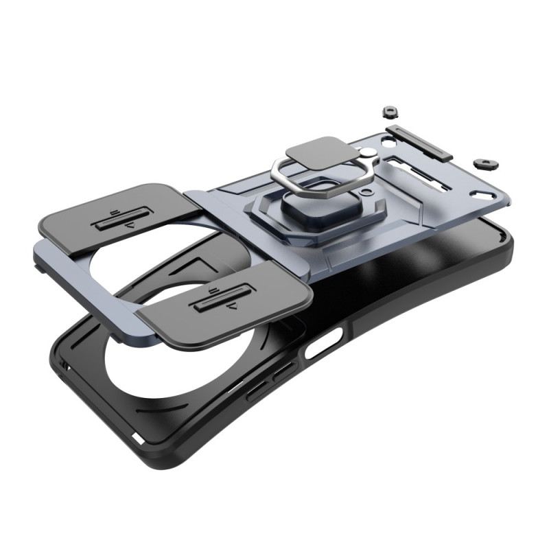 Tok Poco C75 Tartós Gyűrűs Tok Csúszó Lencsevédővel