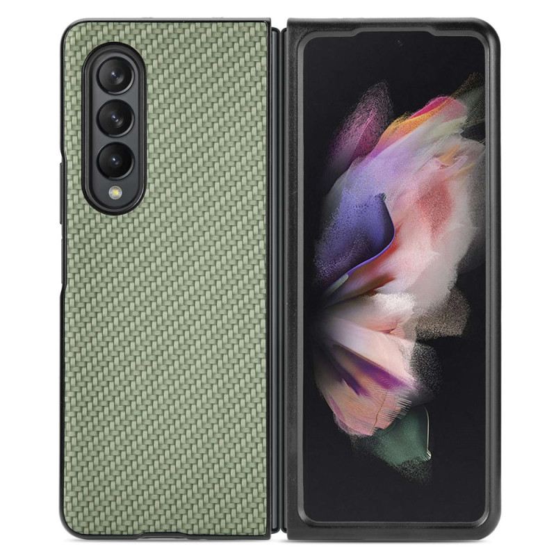 Telefontok Samsung Galaxy Z Fold 4 Szövött Hatású Szénszálas