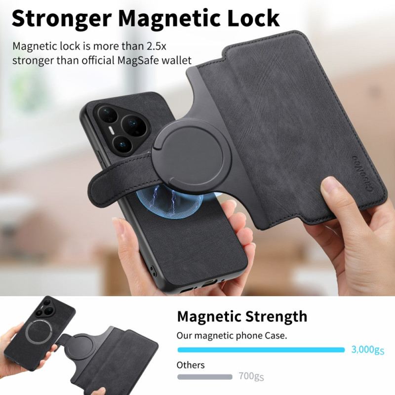 Bőrtok Huawei Pura 80 Pro Levehető Tok Caseneo