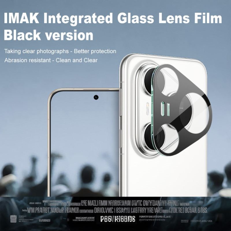 Edzett Üveg Lencsevédő Huawei Pura 80 Pro Készülékhez (fekete Változat)