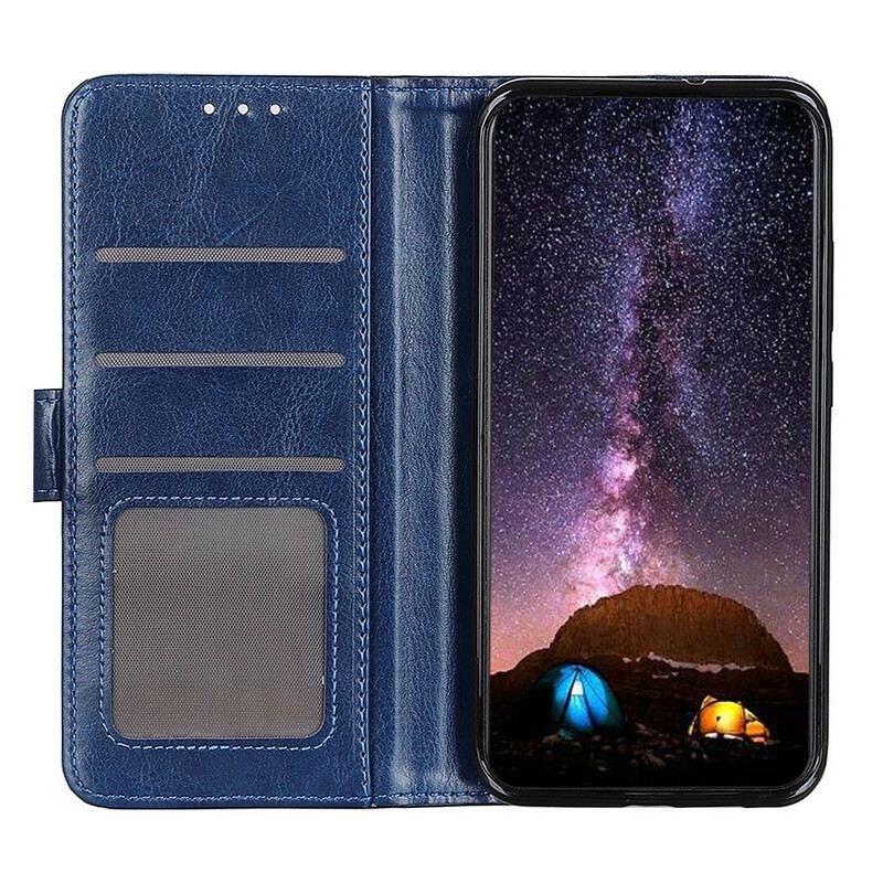 Fliptok / Bőrtok Samsung Galaxy A41 Klasszikus Bőr Stílus