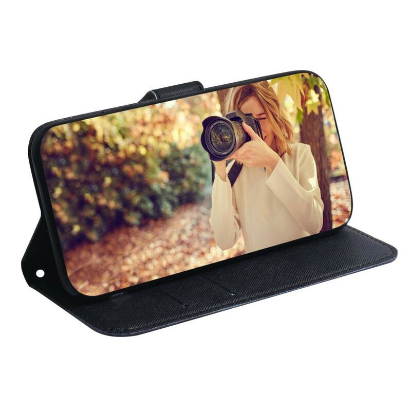 Fliptok / Bőrtok Samsung Galaxy A41 Panda Arc