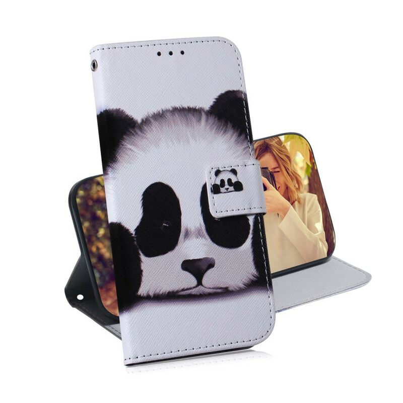 Fliptok / Bőrtok Samsung Galaxy A41 Panda Arc