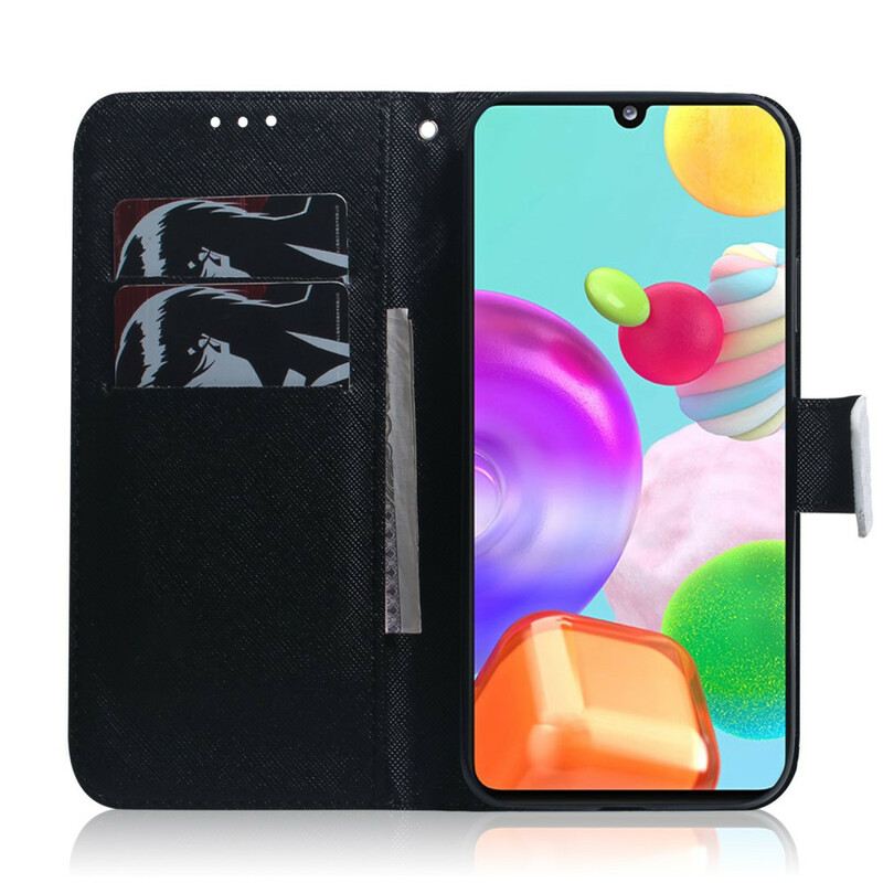 Fliptok / Bőrtok Samsung Galaxy A41 Panda Arc