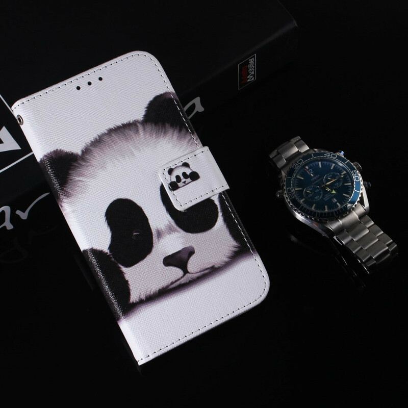 Fliptok / Bőrtok Samsung Galaxy A41 Panda Arc