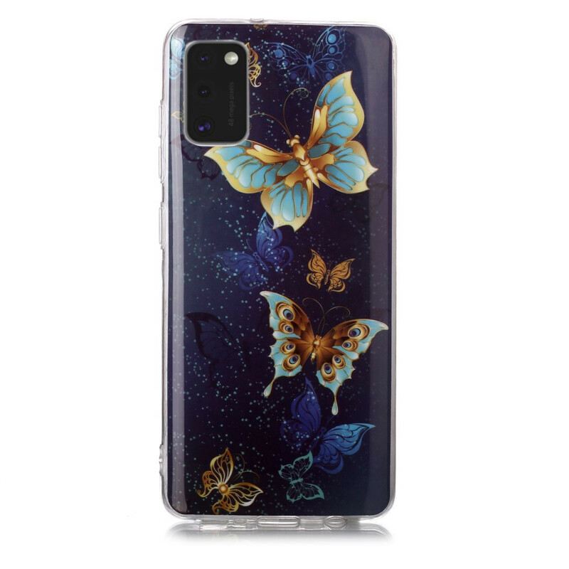Tok Samsung Galaxy A41 Fluoreszkáló Pillangók Sorozat
