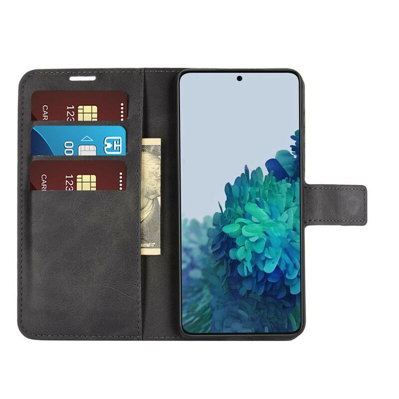 Kinyitható Tokok Samsung Galaxy S21 5G Műbőr Vékony