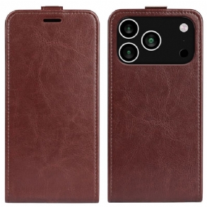 Bőrtok iPhone 17 Pro Függőlegesen Kihajtható