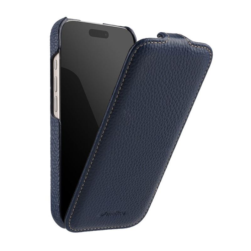 Bőrtok iPhone 17 Pro Magsafe Kompatibilis A Prémium Függőleges Flip Tokkal