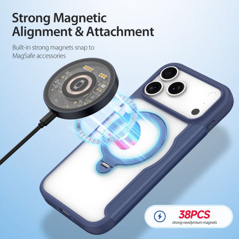 Fliptok iPhone 17 Pro Skin X Pro Sorozat Dux Ducis Állvánnyal