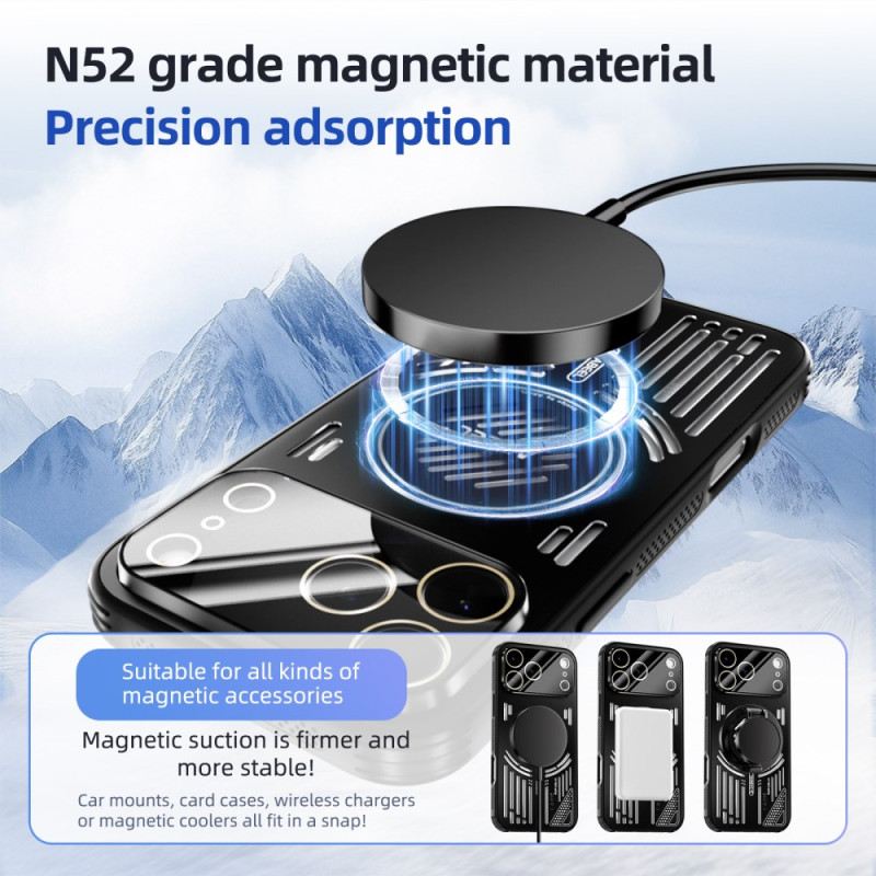 Mobiltelefon Tokok iPhone 17 Pro Magsafe Abbel Hőelvezetéssel