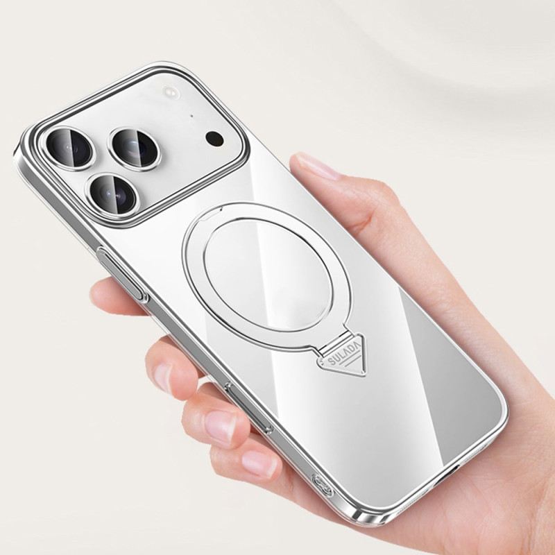 Mobiltelefon Tokok iPhone 17 Pro Magsafe Kompatibilis Összecsukható Állvány