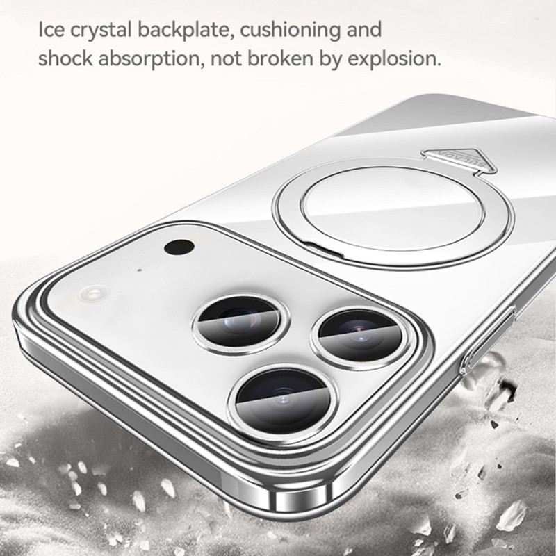 Mobiltelefon Tokok iPhone 17 Pro Magsafe Kompatibilis Összecsukható Állvány