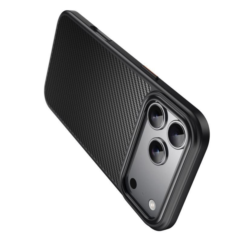 Mobiltelefon Tokok iPhone 17 Pro Magsafe Kompatibilis Ultravékony Karbon