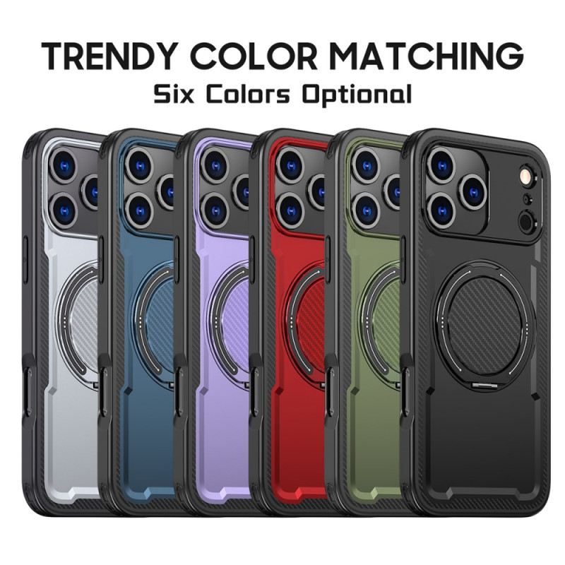 Telefontok iPhone 17 Pro Magsafe Rugged Kompatibilis Gyűrűs Tartóval