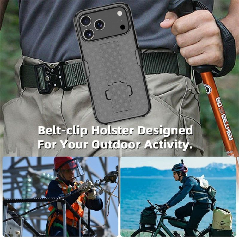 Tok iPhone 17 Pro Csúszó Állvánnyal És Csipesszel