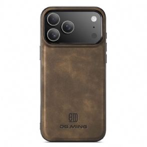 Tok iPhone 17 Pro Dg.ming Bőrhatású