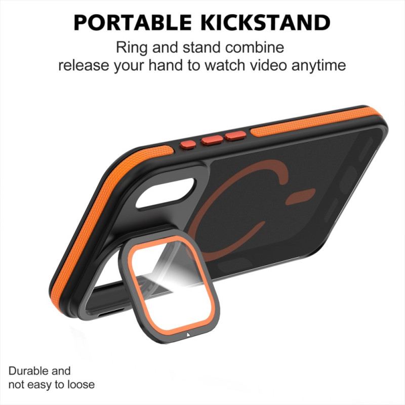 Tok iPhone 17 Pro Hibrid Magsafe Lencsevédővel És Integrált Tartóval