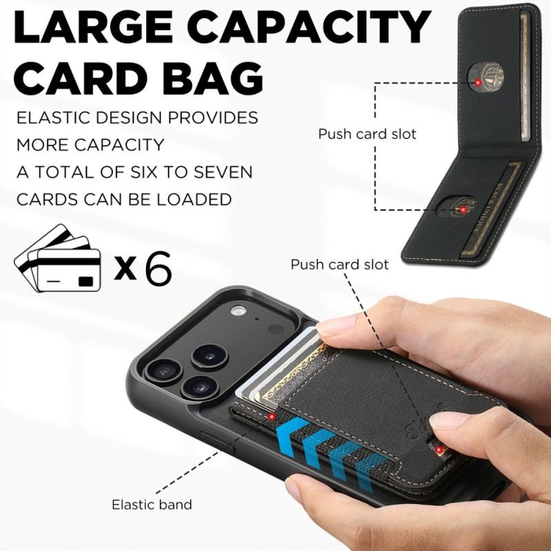 Tok iPhone 17 Pro Magsafe 2 Az 1-ben Levehető Kártyatartó