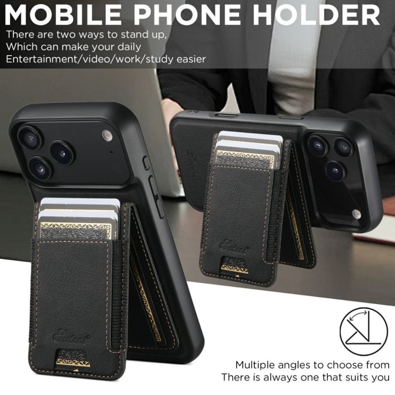 Tok iPhone 17 Pro Magsafe 2 Az 1-ben Levehető Kártyatartó