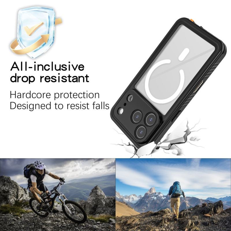 Tok iPhone 17 Pro Magsafe Kompatibilis Vízálló Fs/fm Sorozat Redpepper