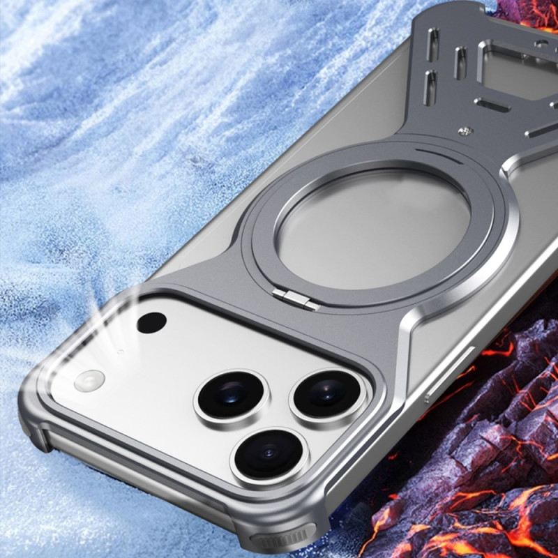 Tok iPhone 17 Pro Magsafe Lökhárító Forgó Állvánnyal