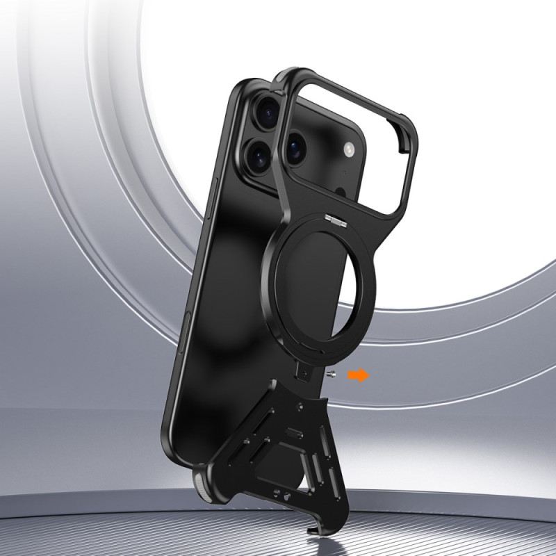 Tok iPhone 17 Pro Magsafe Lökhárító Forgó Állvánnyal