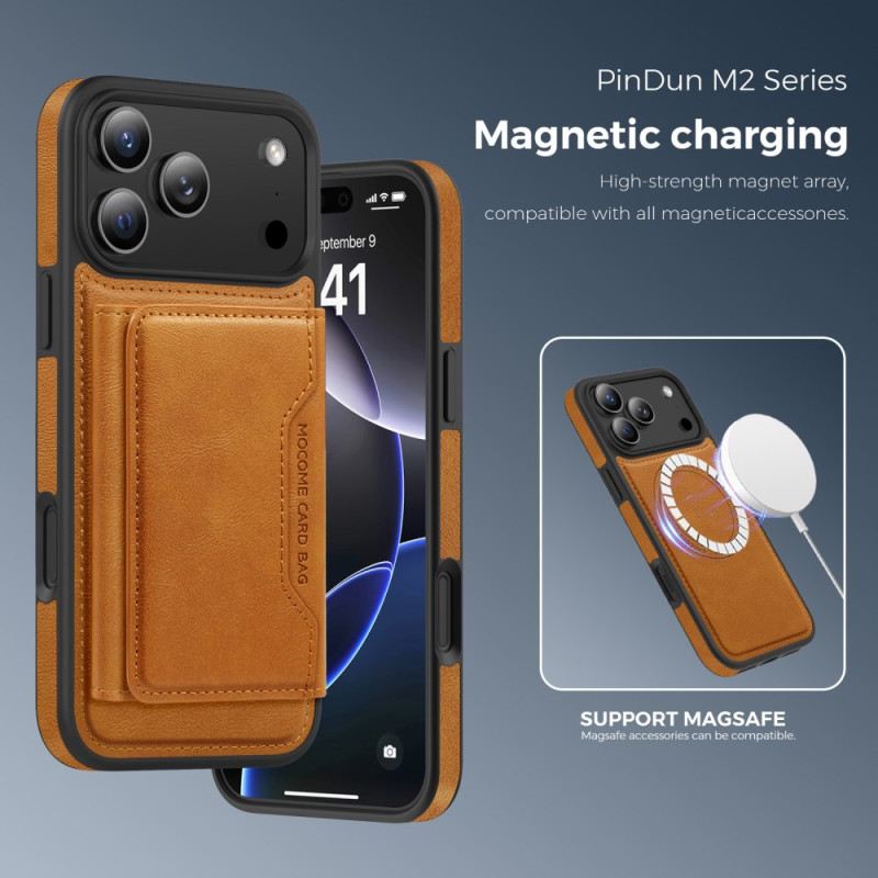 Tok iPhone 17 Pro Magsafe Premium Levehető Kártyával Tartó