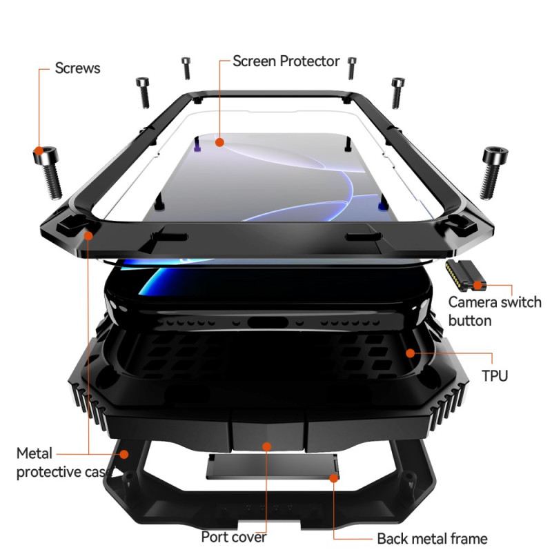 Tok iPhone 17 Pro R-just Teljes Védelem