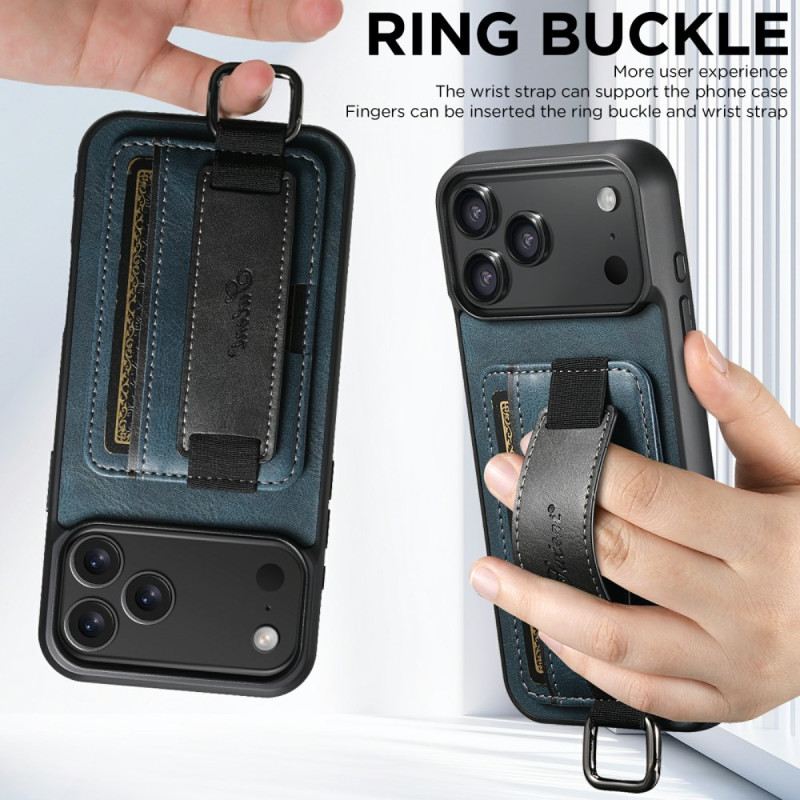 Tok iPhone 17 Pro Retro Dizájnú Kártyatartóval