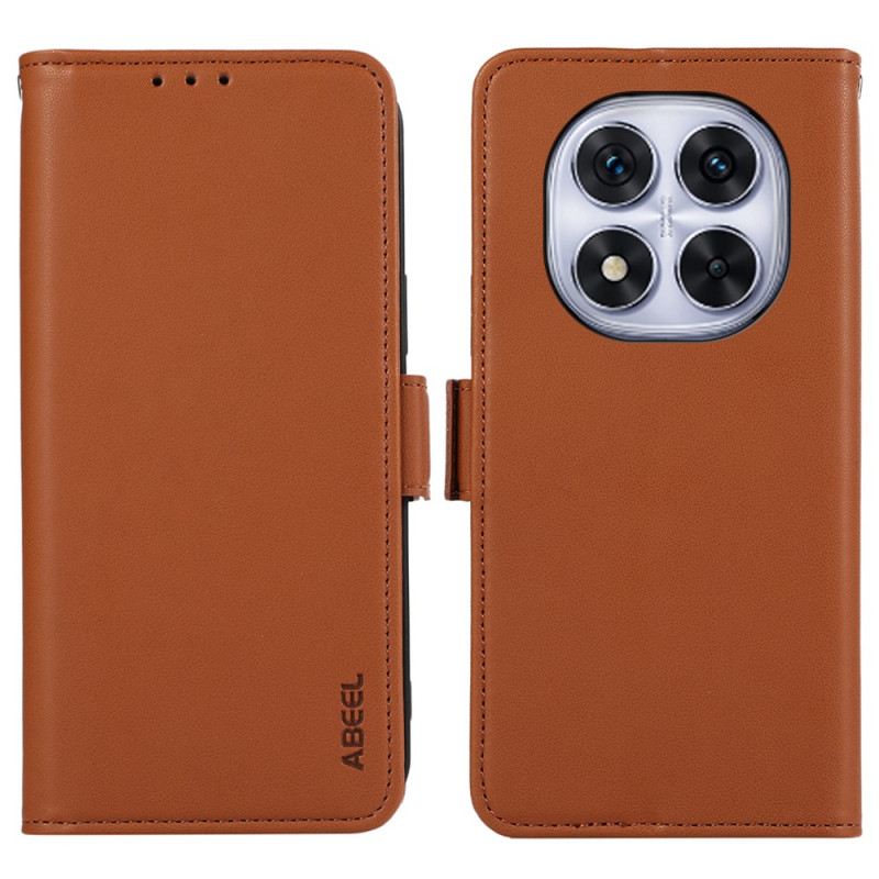 Bőrtok Xiaomi Redmi Note 14 Pro 4g Abeel Rfid-védelemmel