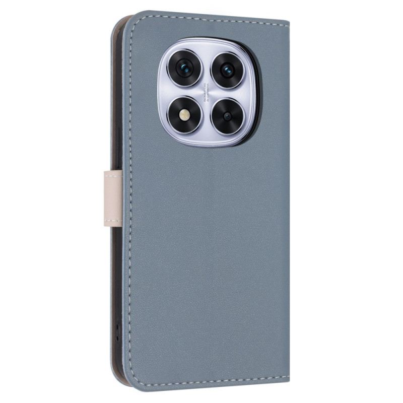 Bőrtok Xiaomi Redmi Note 14 Pro 4g Csokornyakkendő Pánttal